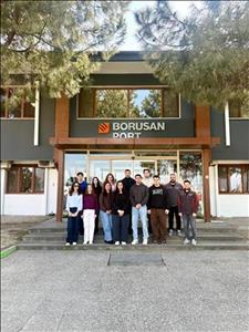 Ticaret ve Finans Kulübü'nden Gemlik Borusan Port'a Kapsamlı Teknik Gezi